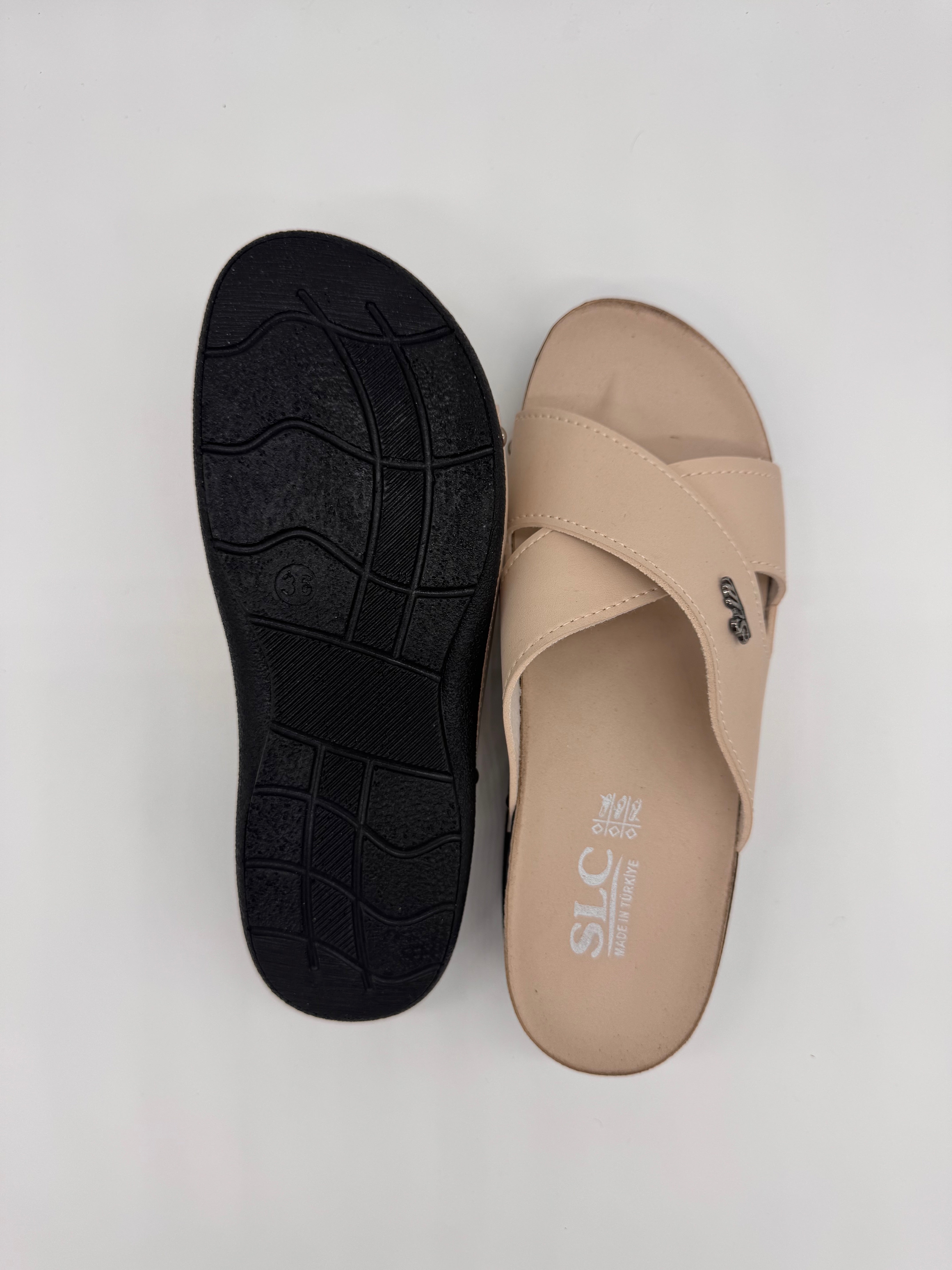 5103 Slc Çapraz Askılı Esnek Ortopedik Terlik