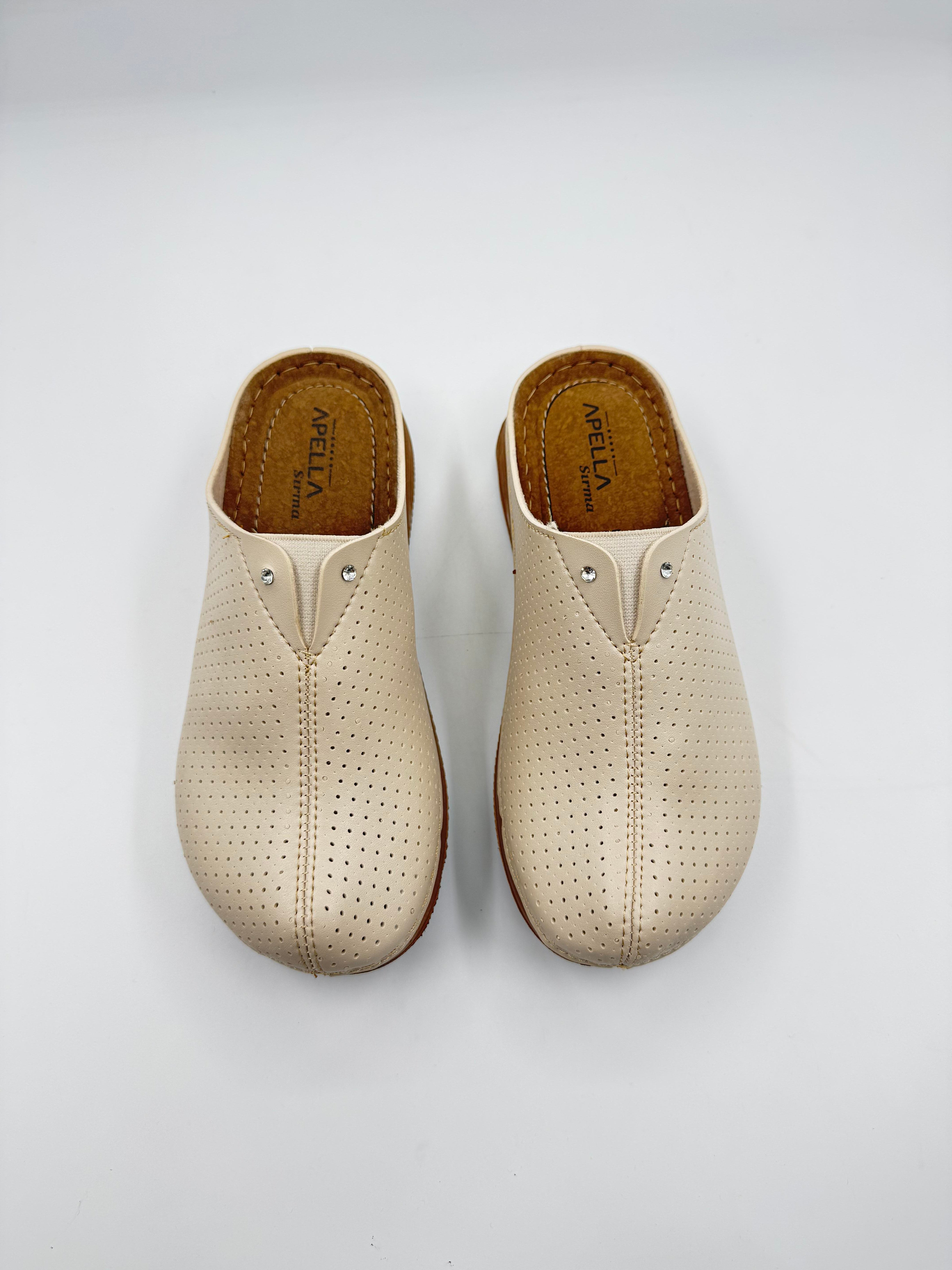 Apella Önü Kapalı Ortopedik Zarif  Kadın Terlik