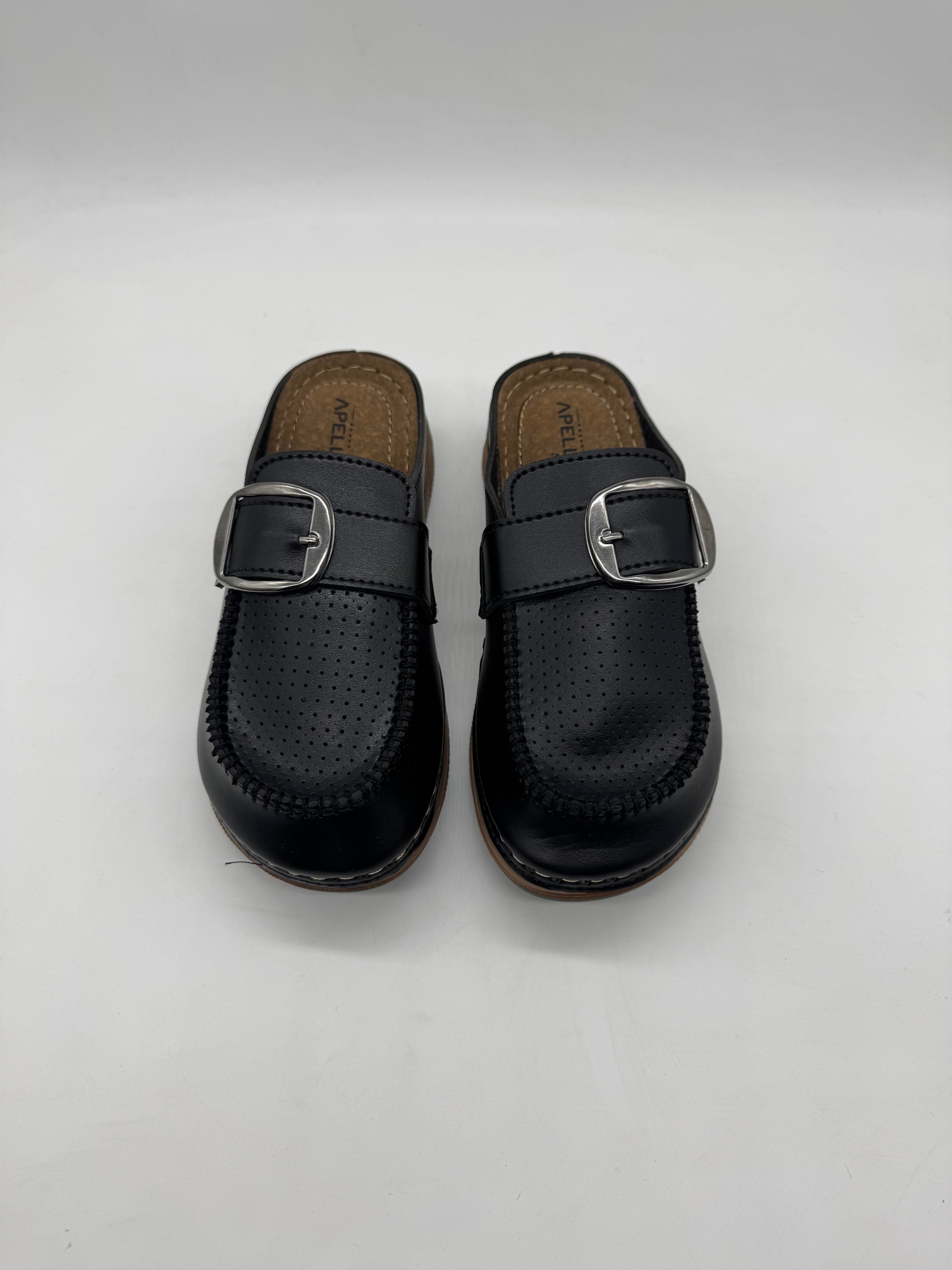 Apella Önü Kapalı Tek Tokalı Ortopedik Kadın Terlik