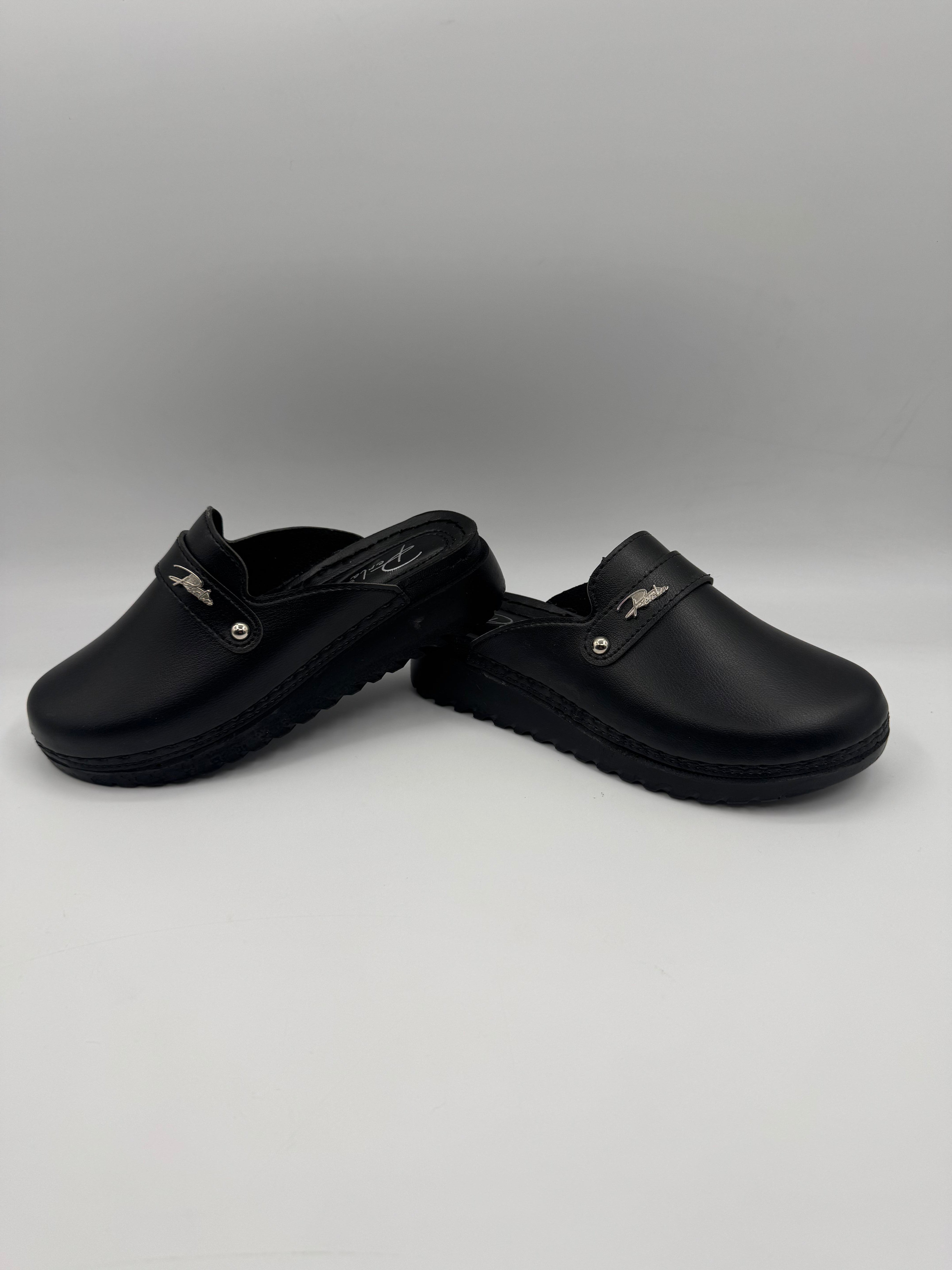 Perla Önü Kapalı Sade Kışlık Ortopedik Rahat Kadın Terlik