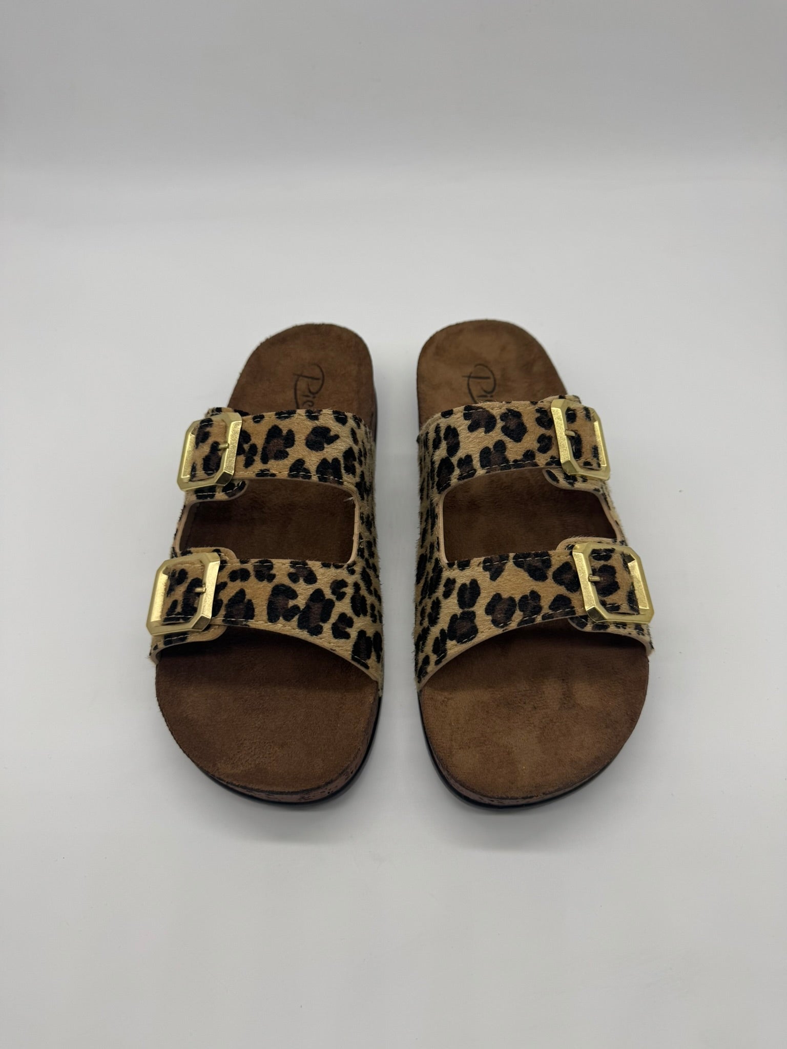 Pienn Leopar Desenli Vahşi Şıklık Sunan Trend Ortopedik Kadın Terlik