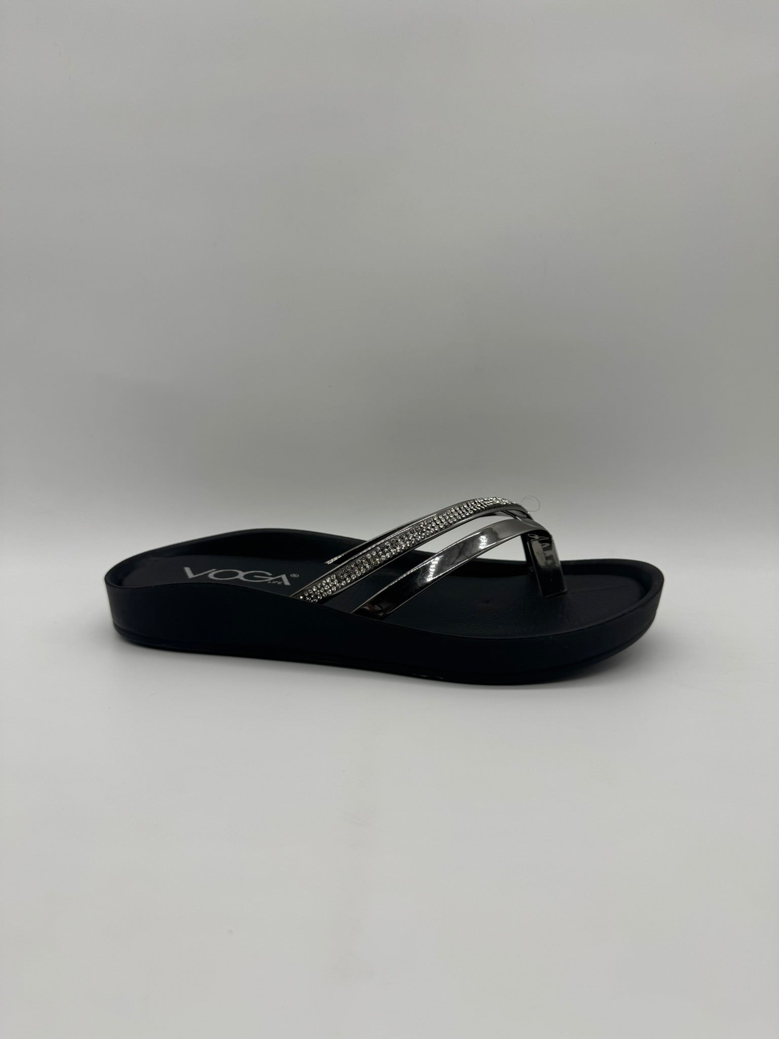 Voga Düz Taban Parmak Arası Rahat ve Günlük Ortopedik Kadın Terlik