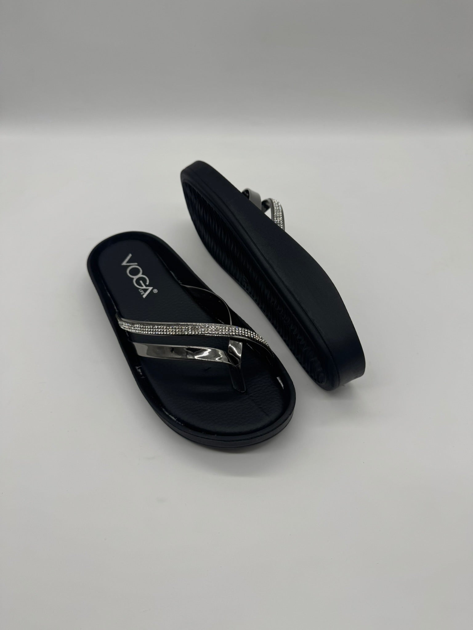 Voga Düz Taban Parmak Arası Rahat ve Günlük Ortopedik Kadın Terlik