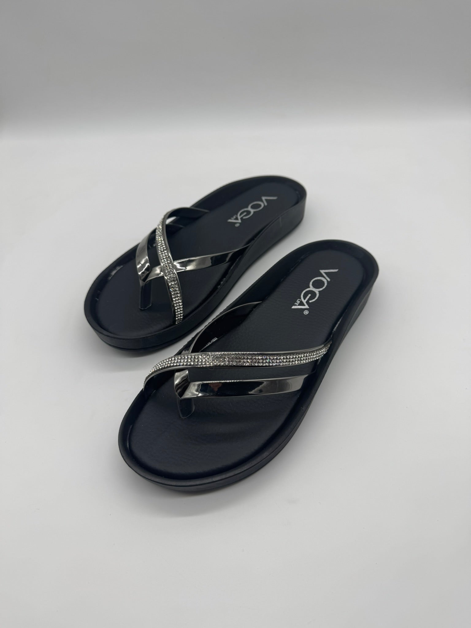 Voga Düz Taban Parmak Arası Rahat ve Günlük Ortopedik Kadın Terlik